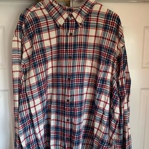 Big and Tall Flannel button down